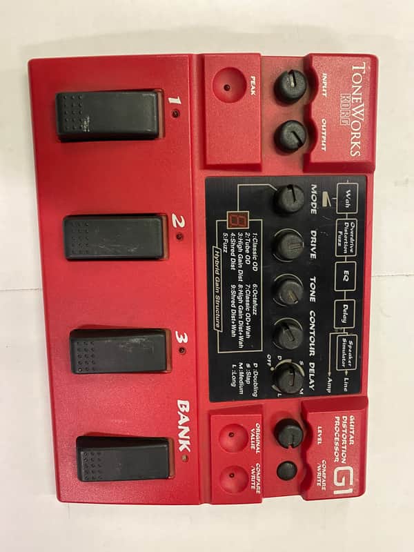 Korg Toneworks G1 Red image 1