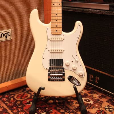 Vintage 1984 Fender Squier Japan Stratocaster Guitar w/ USA Kahler & EMG Pups image 1