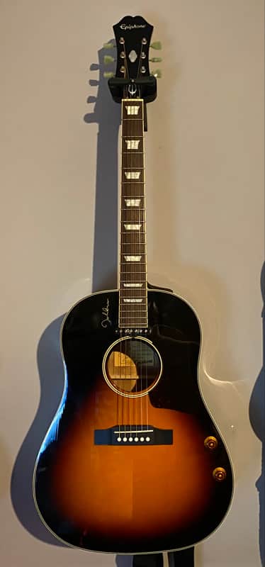 ギター Epiphone John Lennon Signature EJ160 E Will Ray's Bottom Feeder: Epiphone John Lennon EJ-160E - Premier