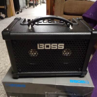 Boss Dual Cube Bass LX 10-Watt 2x5" Stereo Digital Modeling Bass Combo 2022 - Present - Black image 7