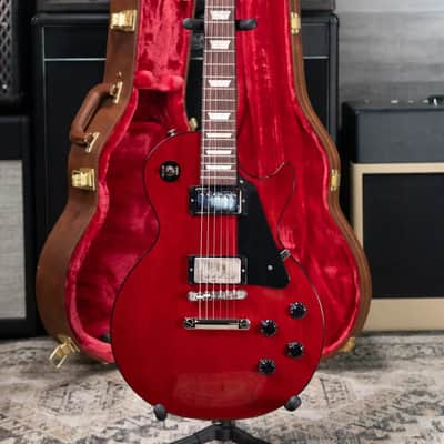 Gibson Les Paul Standard 50s Mahogany Top Electric Guitar - Vintage Cherry with Hardshell Case image 14