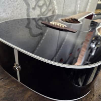 Takamine FT341 Dreadnought 2023 - Present - Black image 7