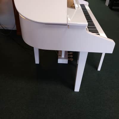 Viscount Maestro Digital Grand Piano 1990's High Gloss White image 11