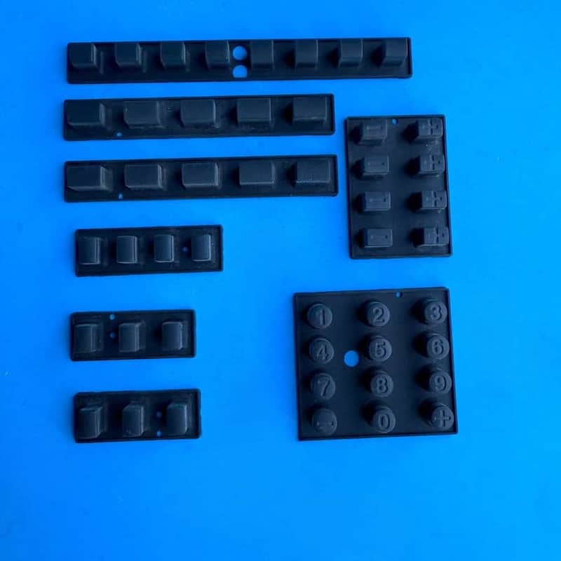 ALESIS MELODY 61 MKII Keyboard Part: Push Button Contact Conductive Pad Set image 1
