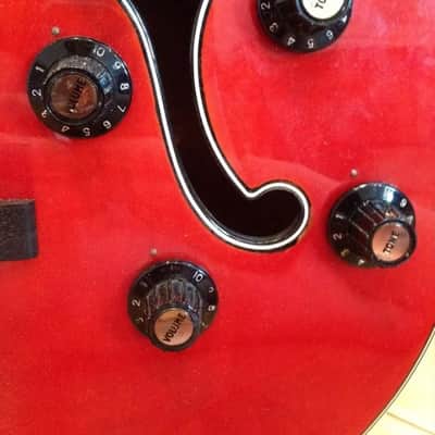 Hagstrom Concord II Deluxe 1968 Candy Apple Red image 5