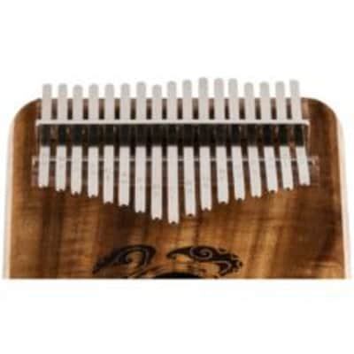 Luna Honu Koa 17 Key Kalimba Key of C LPK HONU 17C with case image 6