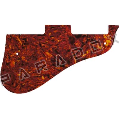 Custom Pickguard For 2019 - 2024 Squier by Fender Classic Vibe Starcaster - Tortoise Shell/White / Black / White .090" image 1