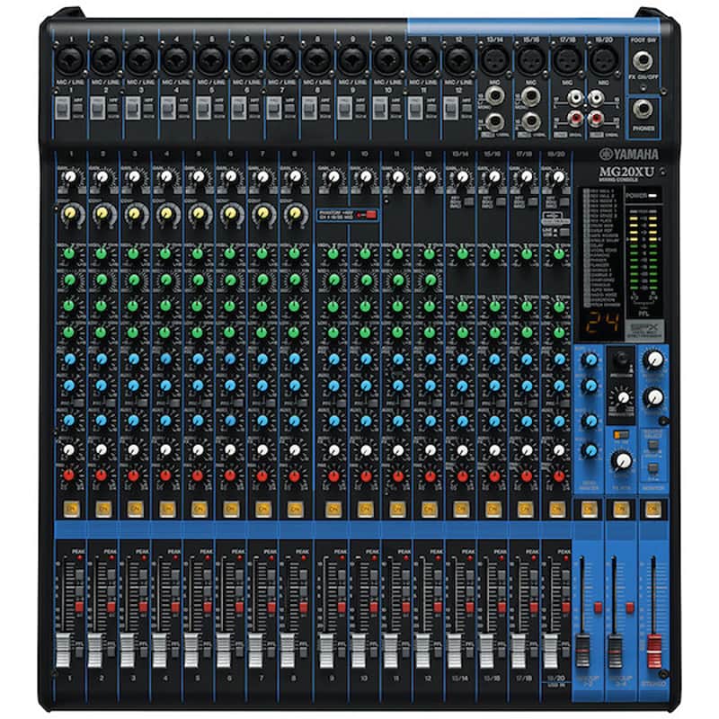 Yamaha MG20XU 20 Channel Analog Mixer image 1