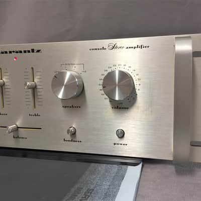 STEREO INTEGRATED AMPLIFIER AMPLIFICATEUR AUDIO HIFI MARANTZ MODEL 1050 CONSOLE image 4