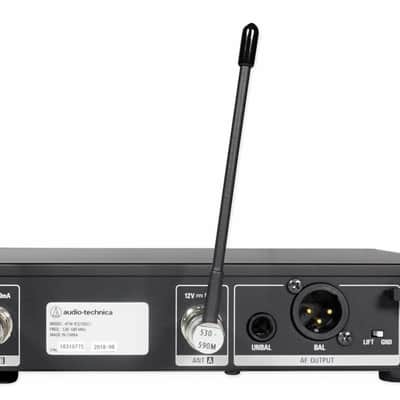 Audio Technica ATW-3212/C710EE1 Wireless Handheld Mic+Powered PA Speakers image 7
