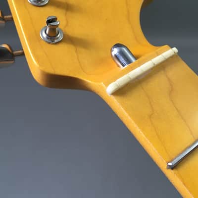 Loaded Custom NOS Relic Rock Maple Guitar Neck Strat Amber Nitro CBS Bullet Truss Rod + Gotoh MIJ Tuners image 3