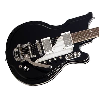 Airline Guitars '59 Newport DLX Black image 3