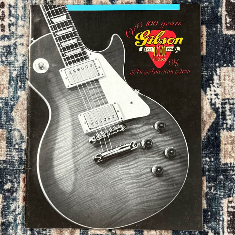 1994 Gibson Over 100 Years of An American Icon Apparel Catalogue! E12 image 1