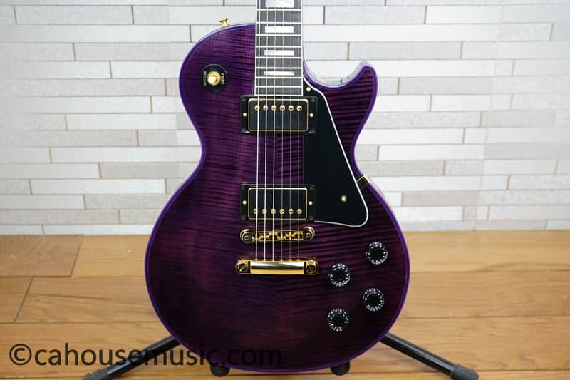 Gibson Custom Shop Les Paul Custom Figured - Purple Widow image 1