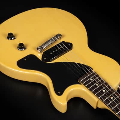 2024 Gibson Custom Shop ‘57 Reissue Les Paul Junior Singlecut TV Yellow VOS | USA 1957 Historic P-90 Pickup Handwired Electronics Wraparound Bridge 3.87kg | CoA OHSC image 8