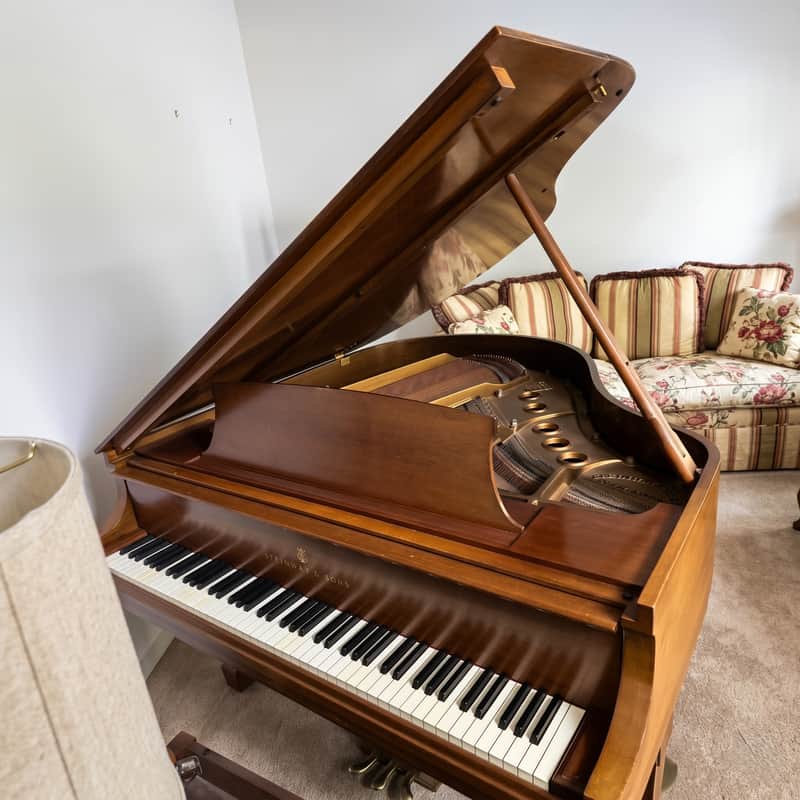 Steinway & Sons Model S Grand Piano – 5’1” Mahogany image 1