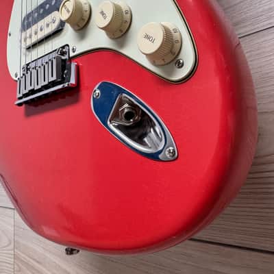 Fender American Ultra Luxe Vintage '60s Stratocaster HSS Electric Guitar, Fiesta Red - #1721 image 5