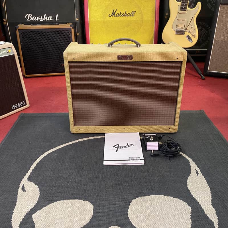 90s Fender Blues Deluxe Tweed USA TOP ZUSTAND inkl. orig. Fußschalter & Bedienungsanleitung image 1
