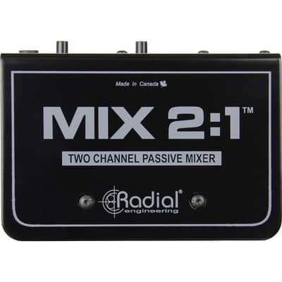 Radial Engineering MIX 2:1 2 Channel Stereo to Mono Mixer, passive image 8