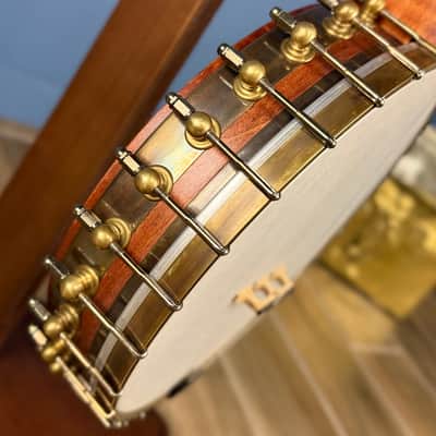 Starr Limited Edition 11" Tubaphone Tone Ring 5-String Openback Banjo image 13