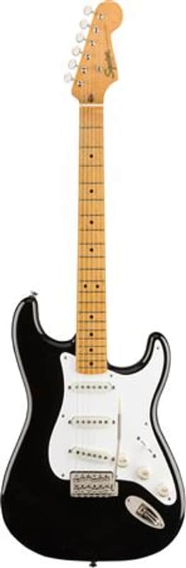 Squier Classic Vibe 50s Stratocaster Maple Neck Black image 1