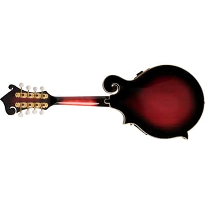 Washburn M3SWETWRK Americana Series Florentine F-Style 8-String Acoustic-Electric Mandolin w/Hardshell Case image 8