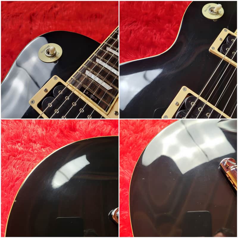Rare - Aria Pro II LS-700 1978 - Gloss Black - Les Paul Standard