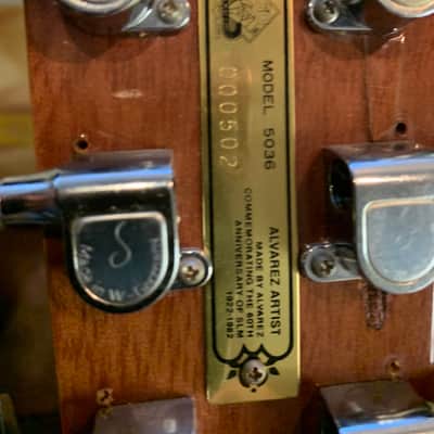 Alvarez Model 5036 Artist -- Anniversary Edition image 5