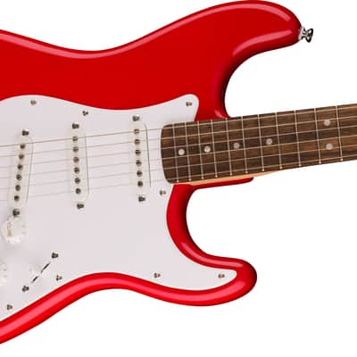 Squier Sonic® Stratocaster® HT, Laurel Fingerboard, White Pickguard, Torino Red image 4