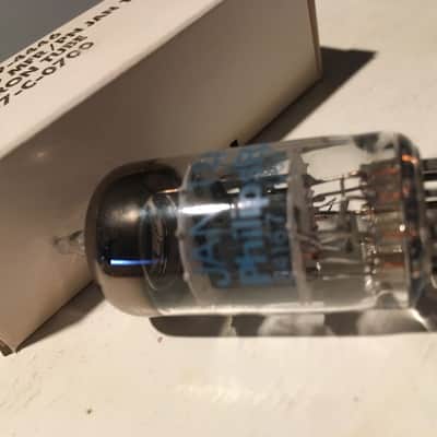 NOS USA JAN Philips 12AT7 12AT7WC Mil Spec Pre Amp Tubes Joint Army Navy image 2