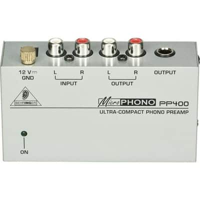 Behringer PP400 Ultra Compact Phono Preamplifier image 1