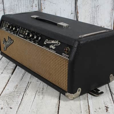 Fender Vintage 1965 Bassman Guitar Amplifier Head with Bandmaster 2 x 12 Cabinet image 8