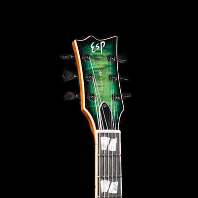 ESP USA Eclipse - Dark Lime Sunburst image 3