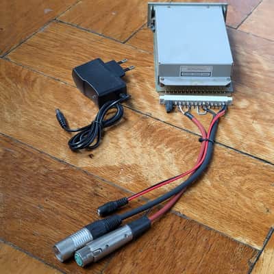 With audio demo: Vintage Telefunken V672 mic preamp - first version - variable gain 30 .. 60 dB - plug & play - fully recapped image 4