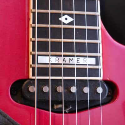 Kramer Stagemaster Custom HSS Flip Flop Red/Pink image 7