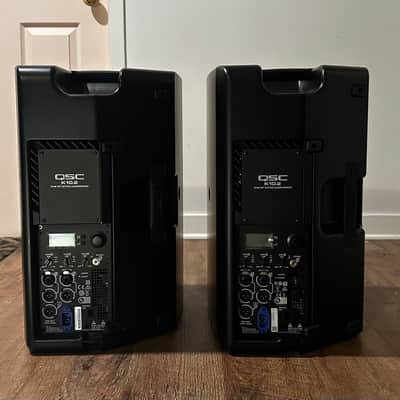 ( PAIR ) QSC K10.2 2-Way 2000-Watt 10" Active Speaker - Like New image 2
