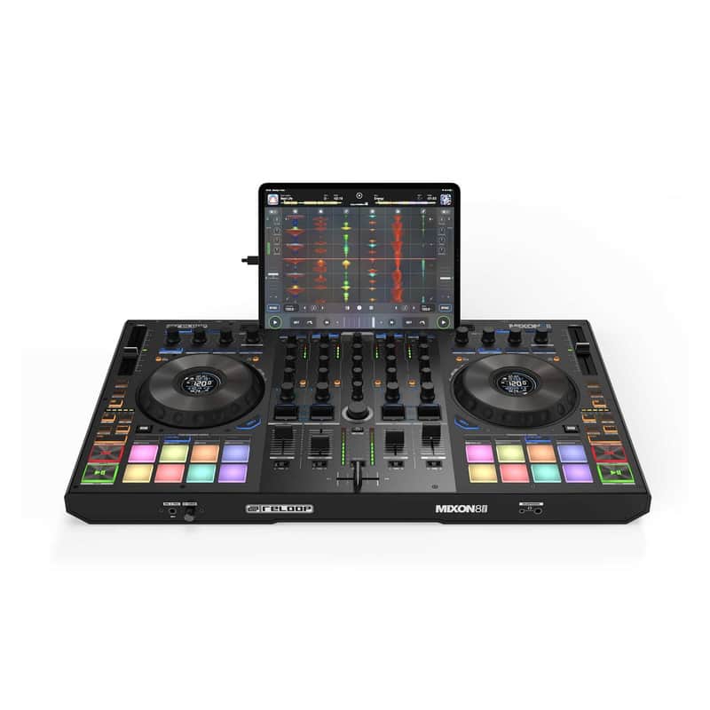 Reloop Mixon 8 Pro 4-Channel Professional Hybrid DJ Controller for Serato DJ Pro image 1