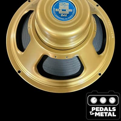 Celestion G12 Alnico Gold 12" 50w 8 Ohm Replacement Speaker 2010s - Gold image 4