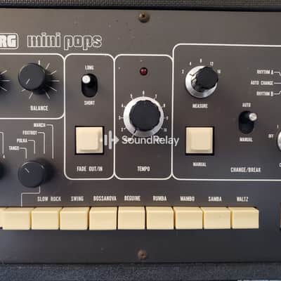 Immagine Korg SR-120 MiniPops - Analog Rhythm Classic - Portable suitcase version - Tested - 6