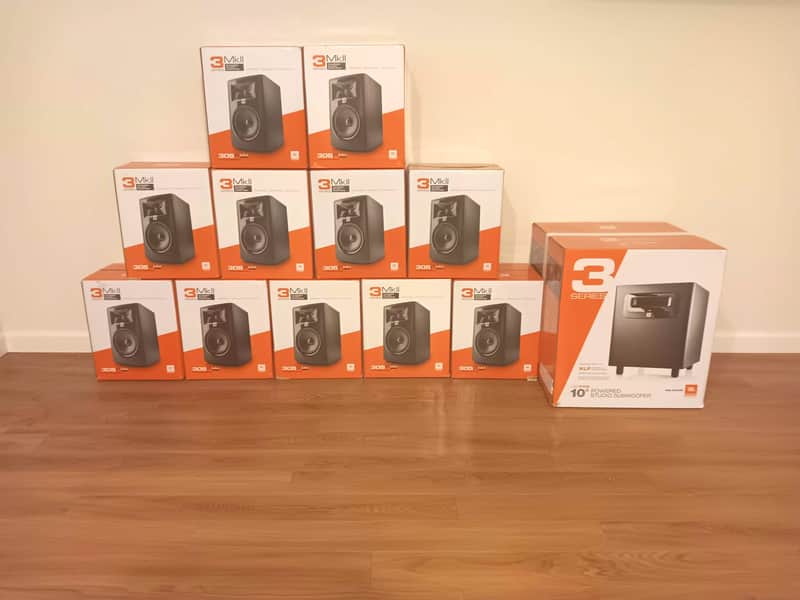 7.1.4 Immersive Bundle JBL 305P MK2 with LSR310S 2026 - Black image 1