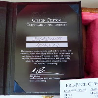 Gibson ES-335 Dot Plain Top 2013 Gold Unplayed image 15
