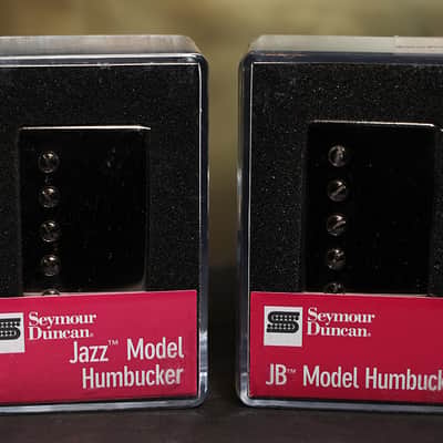 Seymour Duncan JB Jazz Hot Rodded Pickup Set Humbucker SH-4 Bridge and SH-2n Neck Nickel