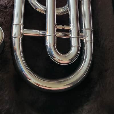 Silver plated - Vincent Bach Stradivarius Model 36 Trombone with f-attachment image 6
