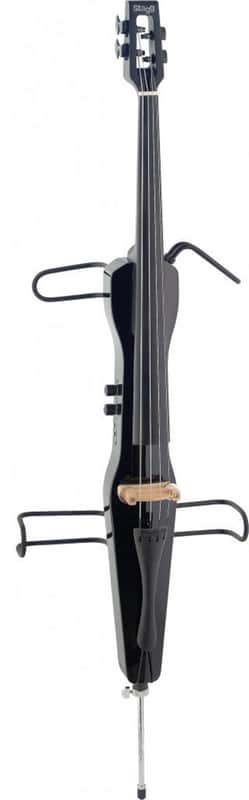 Stagg 4/4 Electric Cello with Padded Gig Bag and Bow image 1