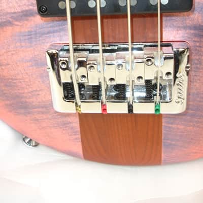 Spector Euro 4 RST 4-String Bass Guitar, Sundown Glow Matte w/ Bag image 5