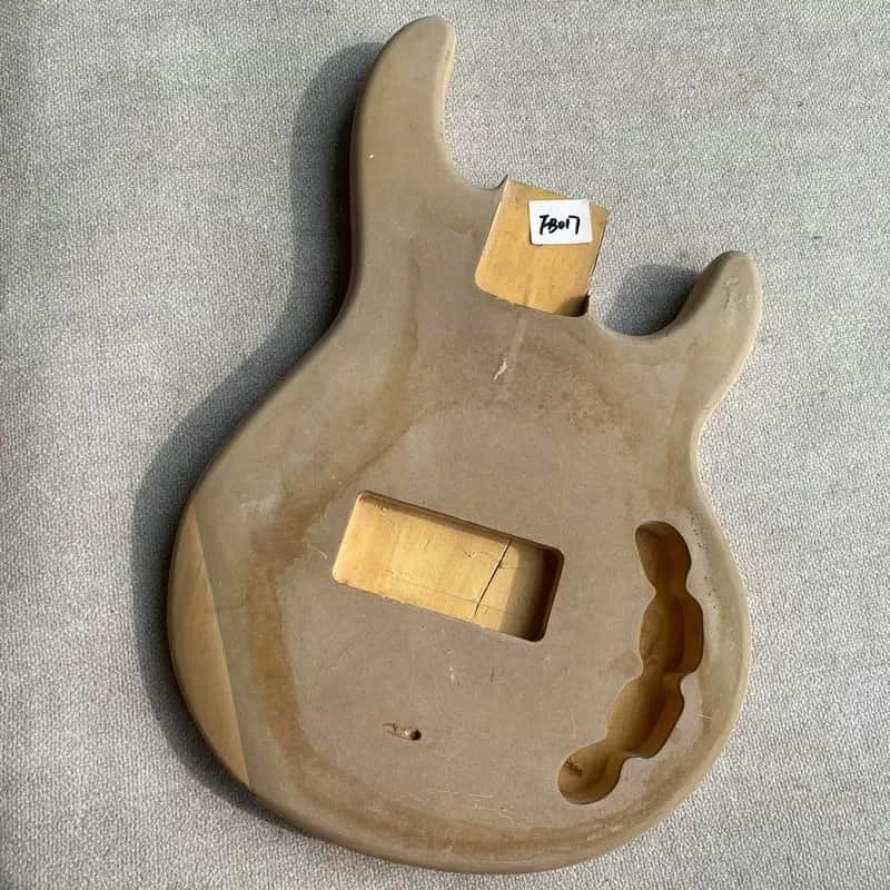 Solid Basswood 5 String Bass StingRay Style Body image 1