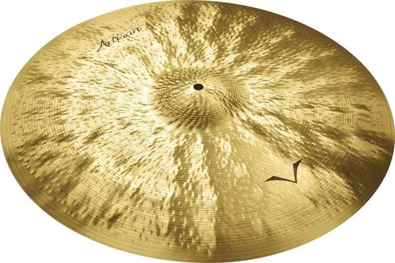 Sabian Artisan 22 Inch Medium Ride Cymbal l B20 Bronze Alloy l 80% Copper - 20% Tin l Made in Canada l Model A2212 image 1