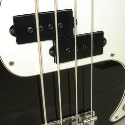 2004 Fender Precision Bass Junior, Rosewood Fingerboard, Black image 6