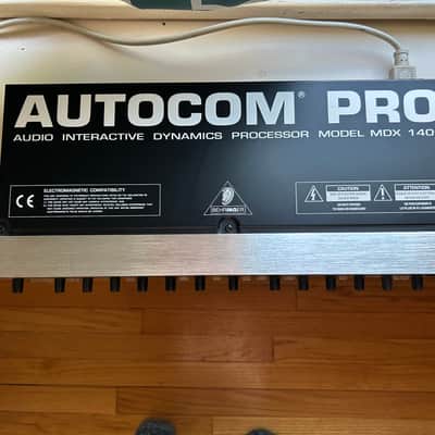Behringer Autocom Pro MDX1400 Compressor / Limiter 2000s - Black / Silver image 4