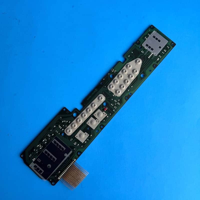 CASIO MT-100 Keyboard Part: Control Panel Contact Board w/Pads [M486-CNIM] image 1